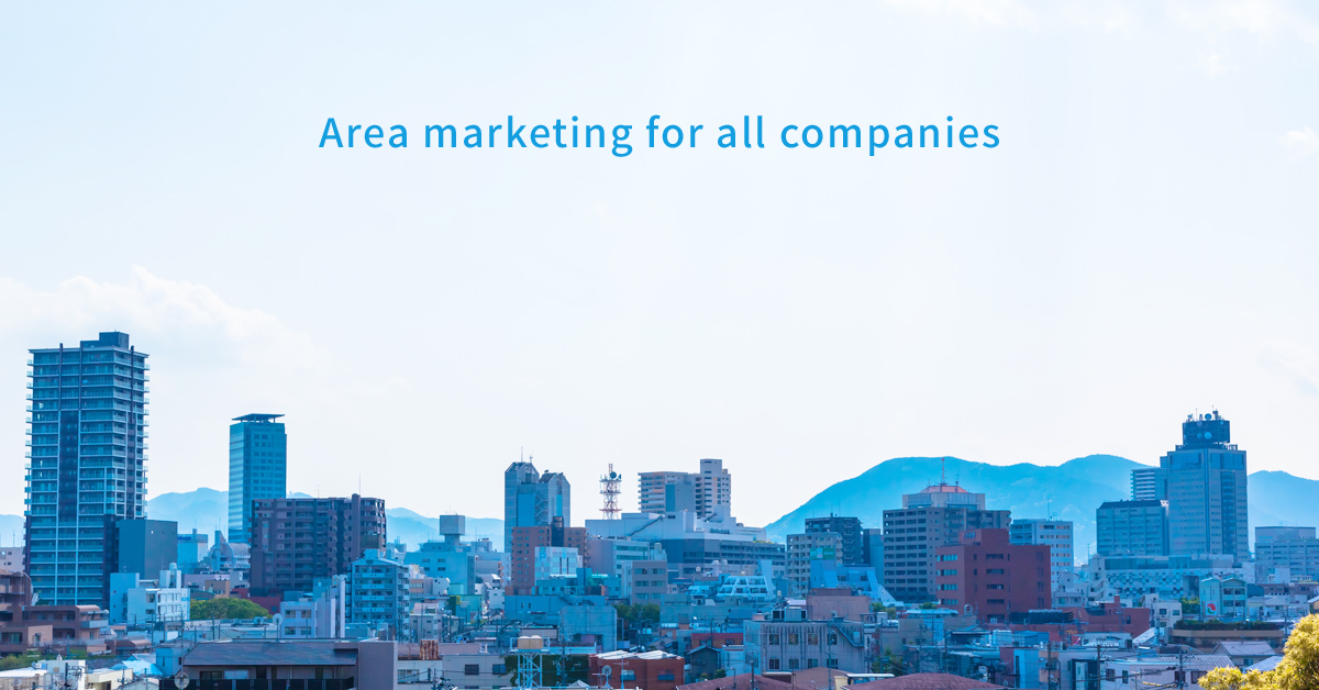 Area marketing for all companies